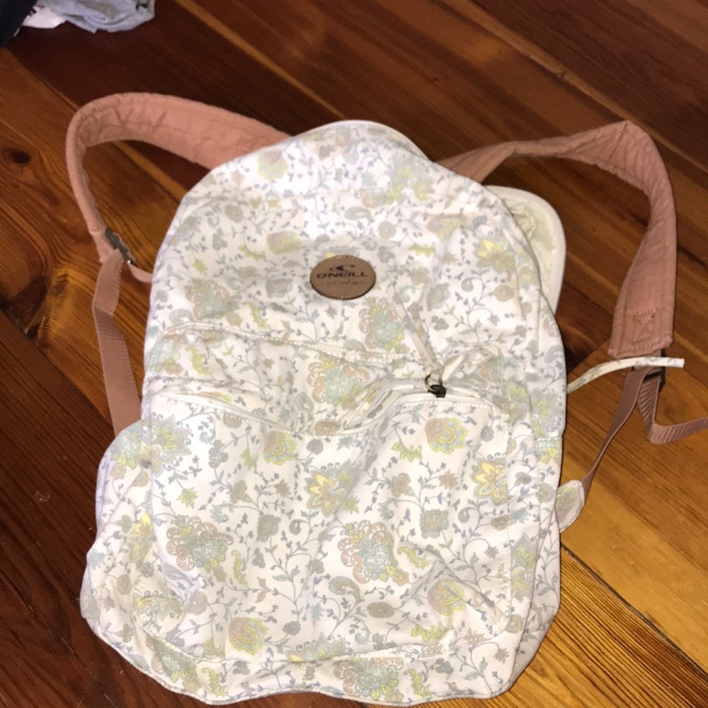 Floral backpack